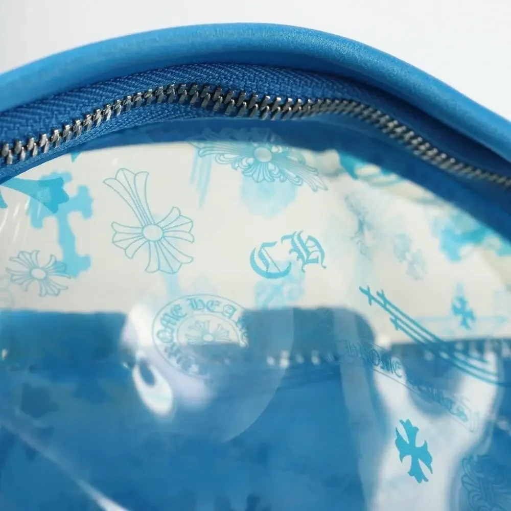 Chrome Hearts Vinyl Back To School Backpack Blue